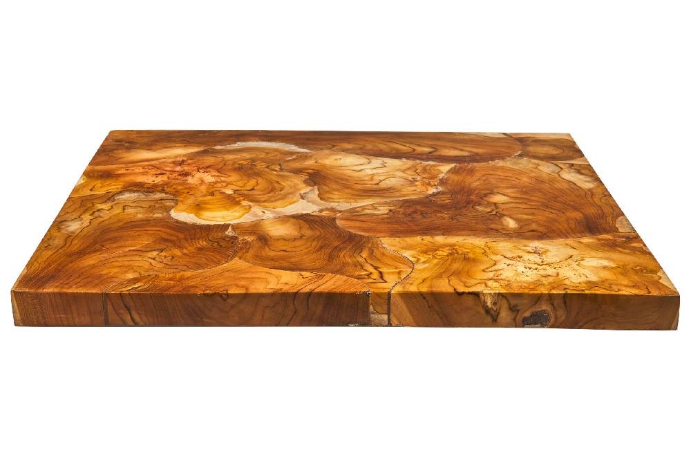 Novità Home Craftsman - Piano Quadrato Legni Assemblati Teak 70X70 Outlet