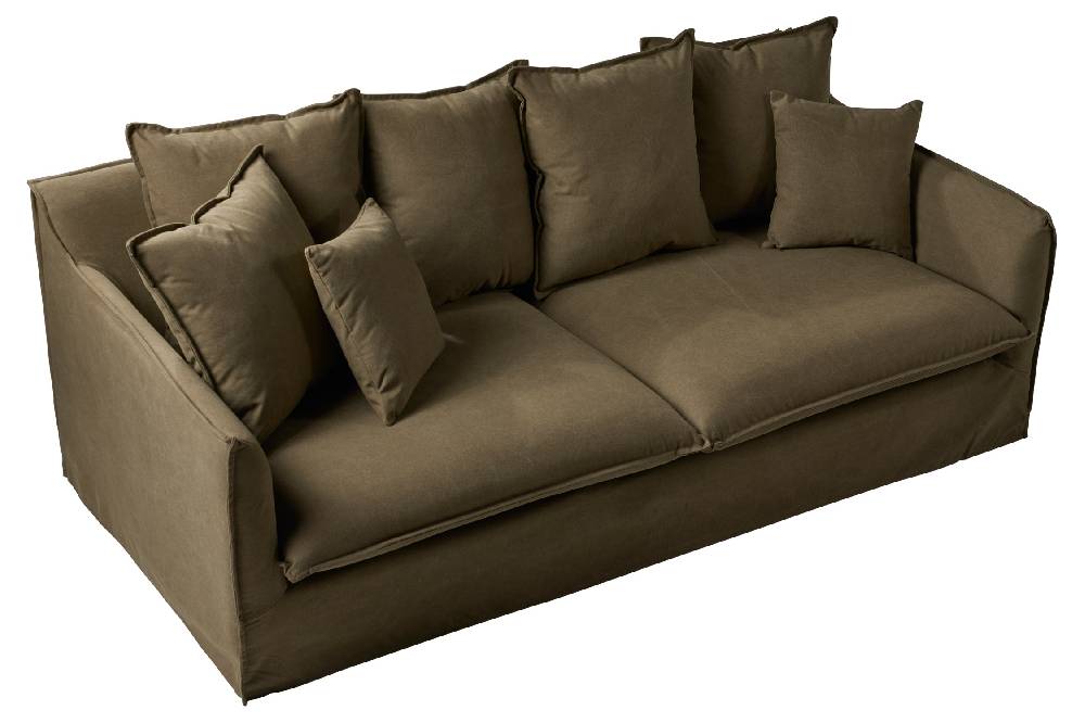 Novità Home Divano - craig verde bosco stone wash Negozio