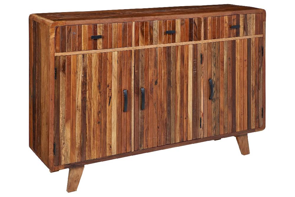 Novità Home Credenza nuances 3 cassetti 3 sportelli Ritorno libero