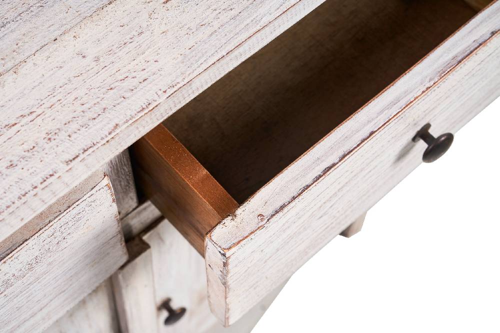 Novità Home Cordonnier - mobiletto white wash Fino al 50% di sconto