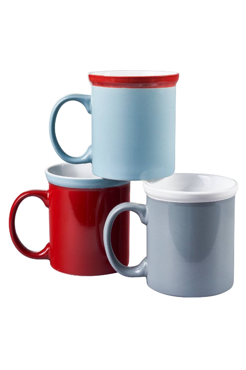 Novità Home Imperfect - lauro tazza grande grigio e bianco Fino al 55% di sconto