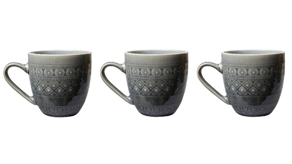 Novità Home Imperfect - egipt tazza grigia con rilievi Discount Store per i nuovi prodotti