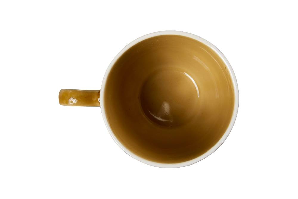 Novità Home Imperfect - egipt tazza color ocra con rilievi Solo un giorno rimasto