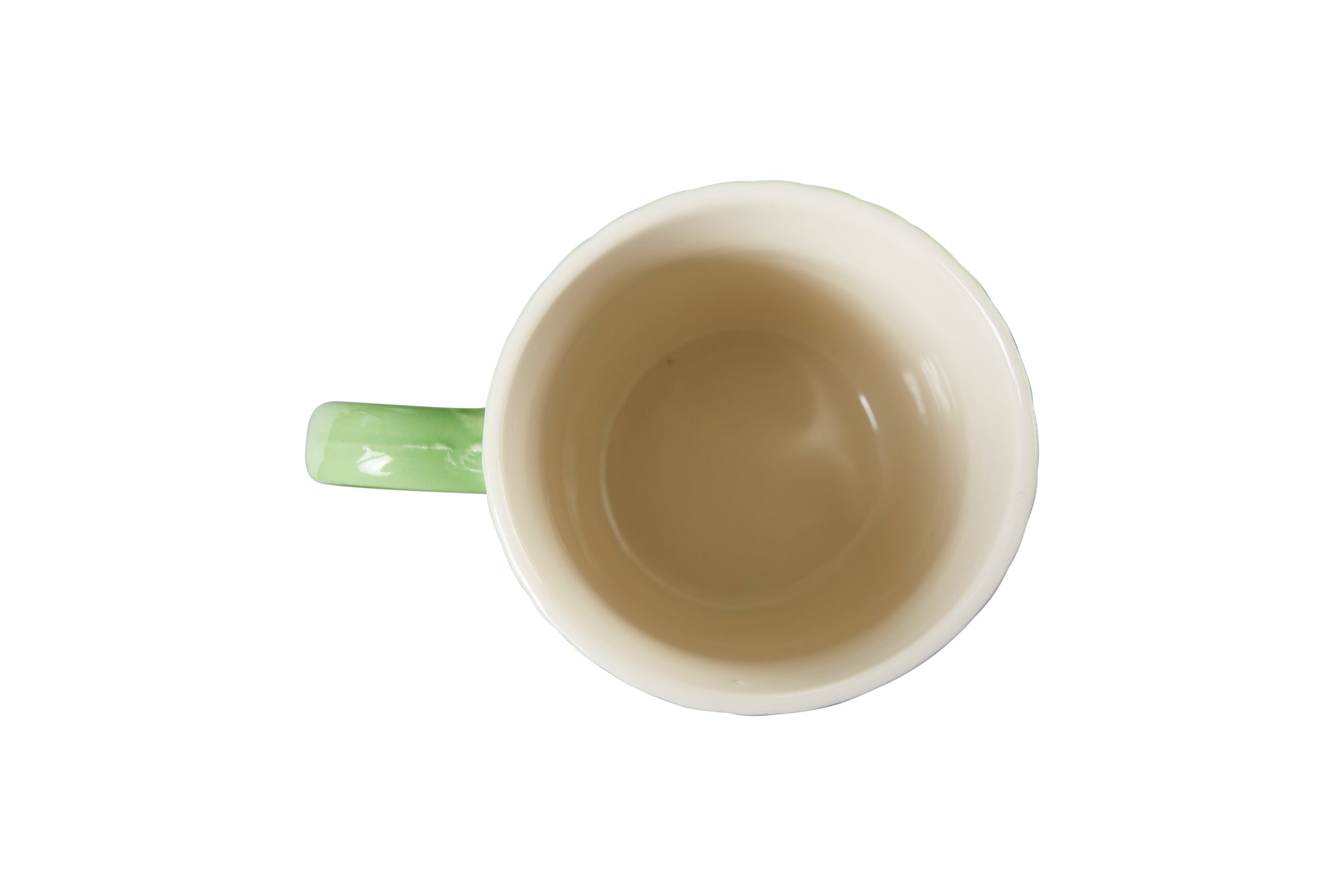 Novità Home Imperfect - bubbles tazza verde con rilievo pallino Super sconto