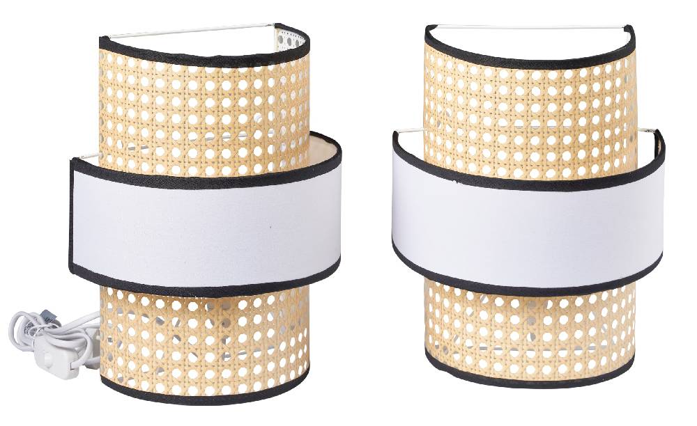 Novità Home Ida - applique stampata rattan Trasporto libero internazionale