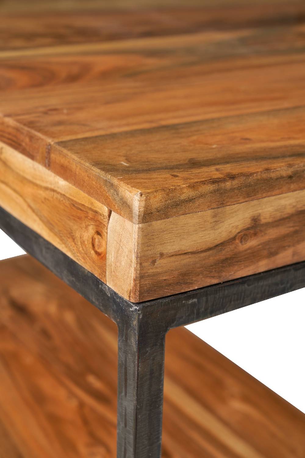 Novità Home Gosberg- scrivania con mensole in legno e metallo Black Friday Prezzi