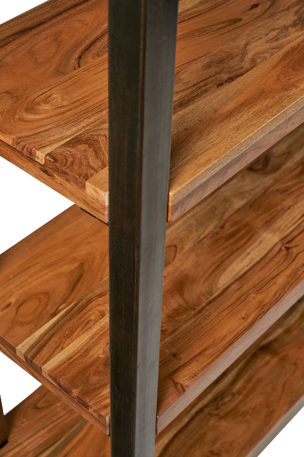 Novità Home Gosberg - libreria 5 ripiani in legno e metallo Duty-free