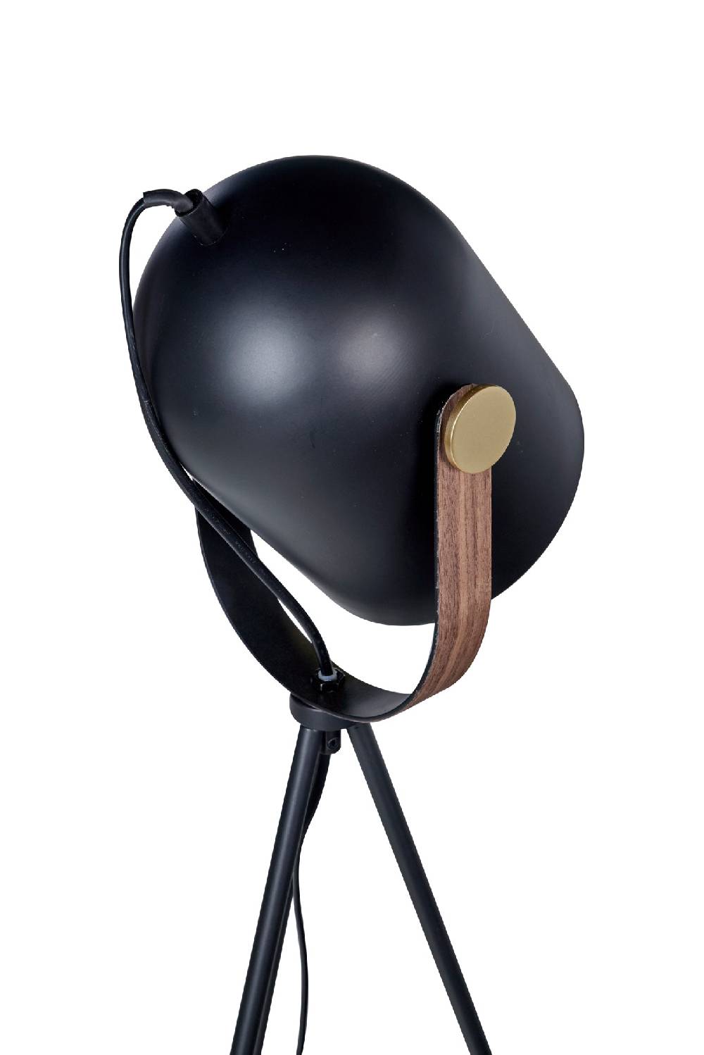 Novità Home Faro - lampada da terra su treppiede in metallo nero Negozi Online