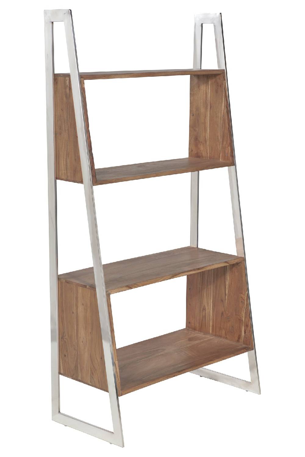 Novità Home Etagere obliqua in legno e metallo Sconto
