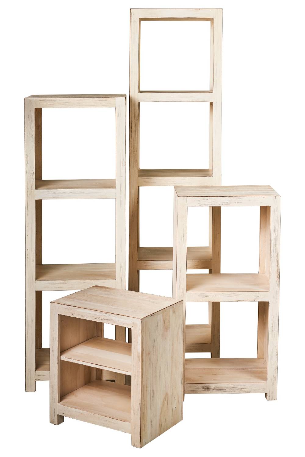 Novità Home Etagere 2 ripiani white wash Outlet