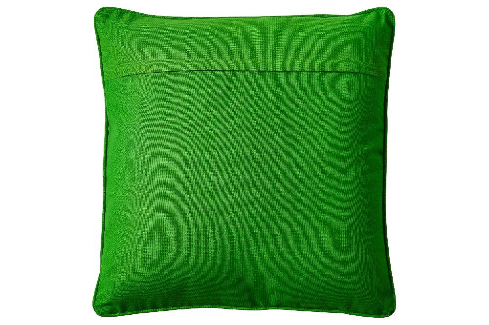 Novità Home Embroidery - cuscino foliage dark green Offerta speciale