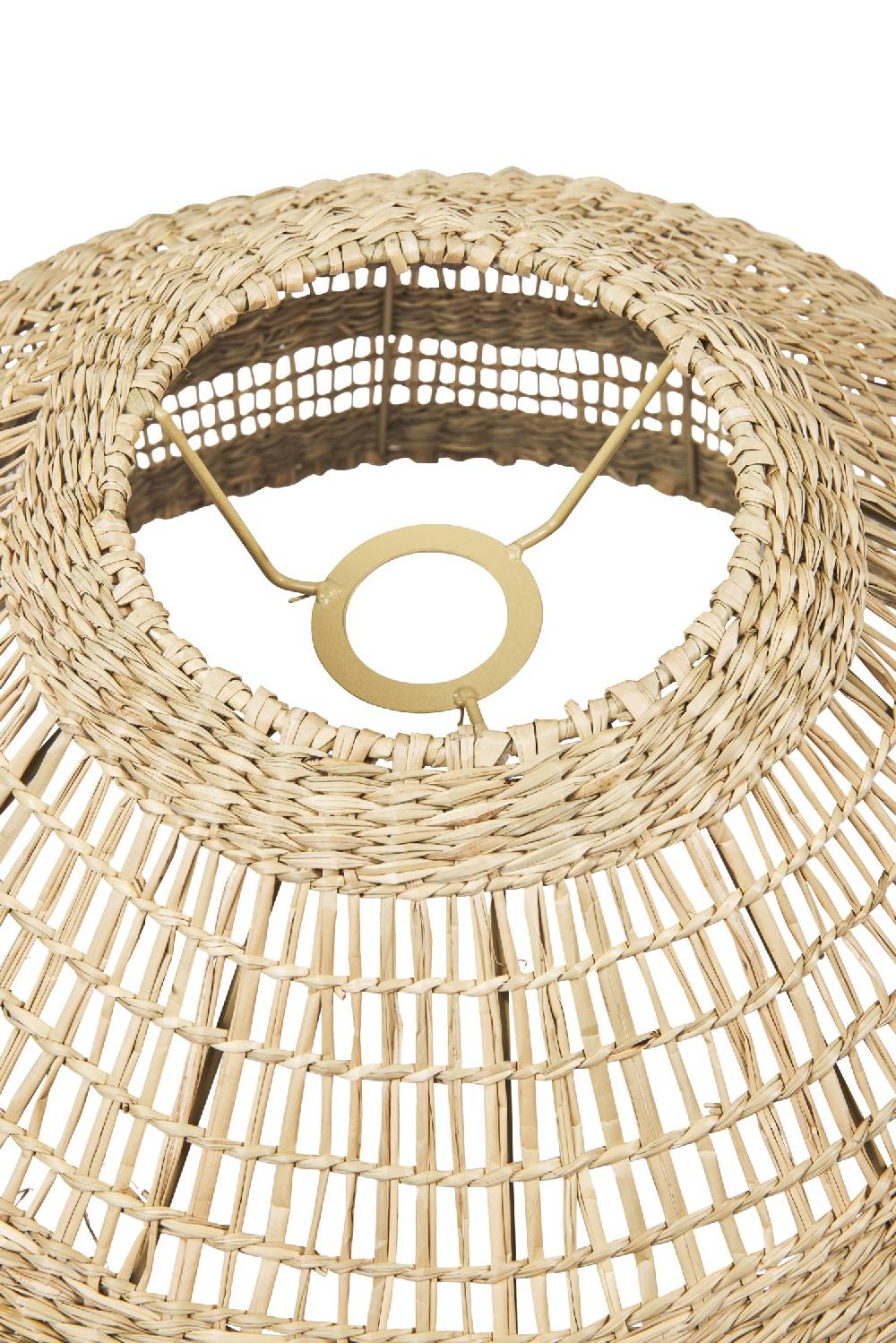 Novità Home Handmade - Cappello Lamp.Erba Naturale Trapezio Isoscele Bombato Offerta natalizia