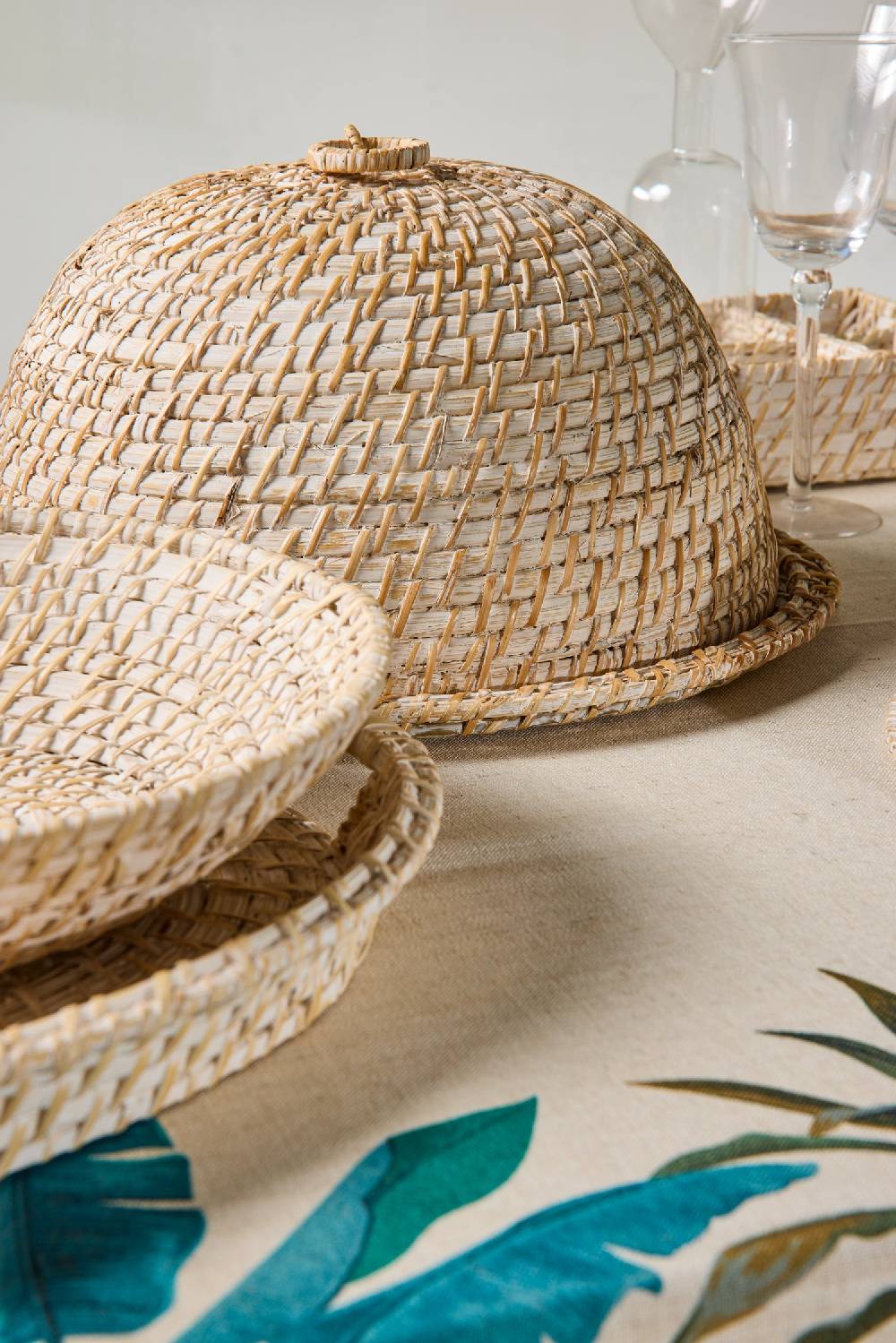 Novità Home Homemade - Cestino Rettangolare Con Divisori E Manico Offerta per la Festa della Mamma