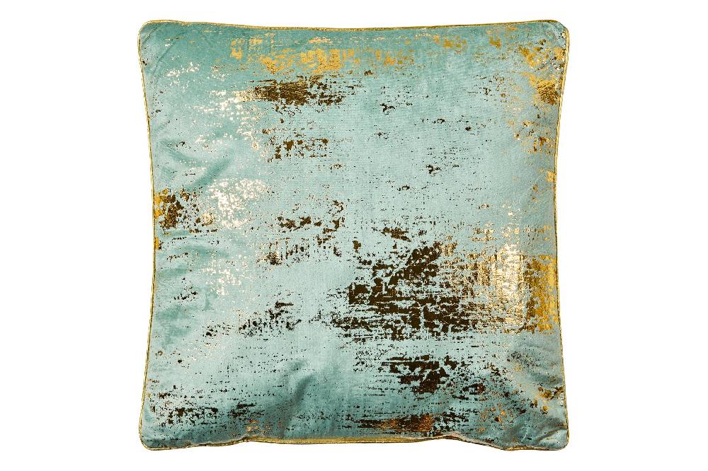 Novità Home Jadore - Cuscino Verde Jada E Oro Offerta Giorno del Papà