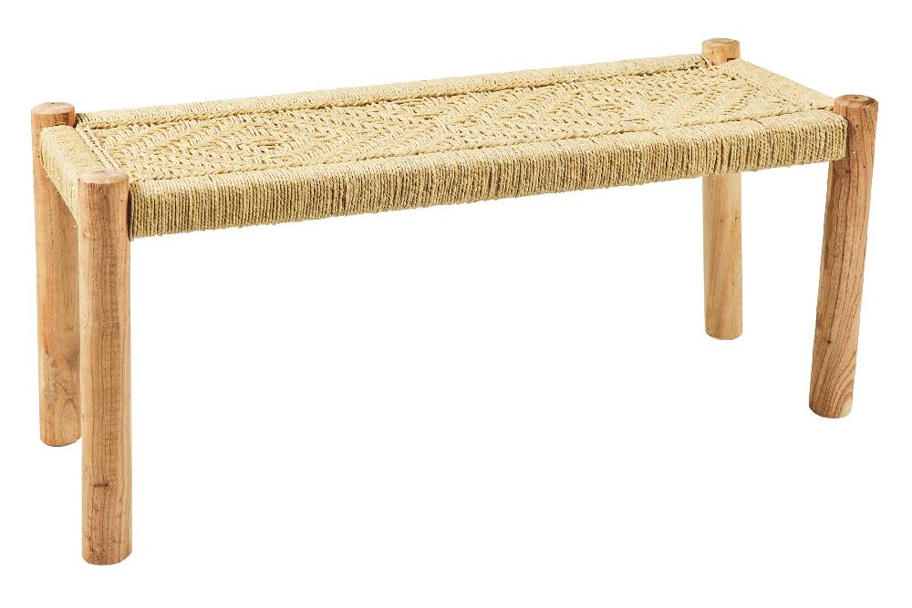 Novità Home Jambe - Panca Corda Color Naturale Online Outlet