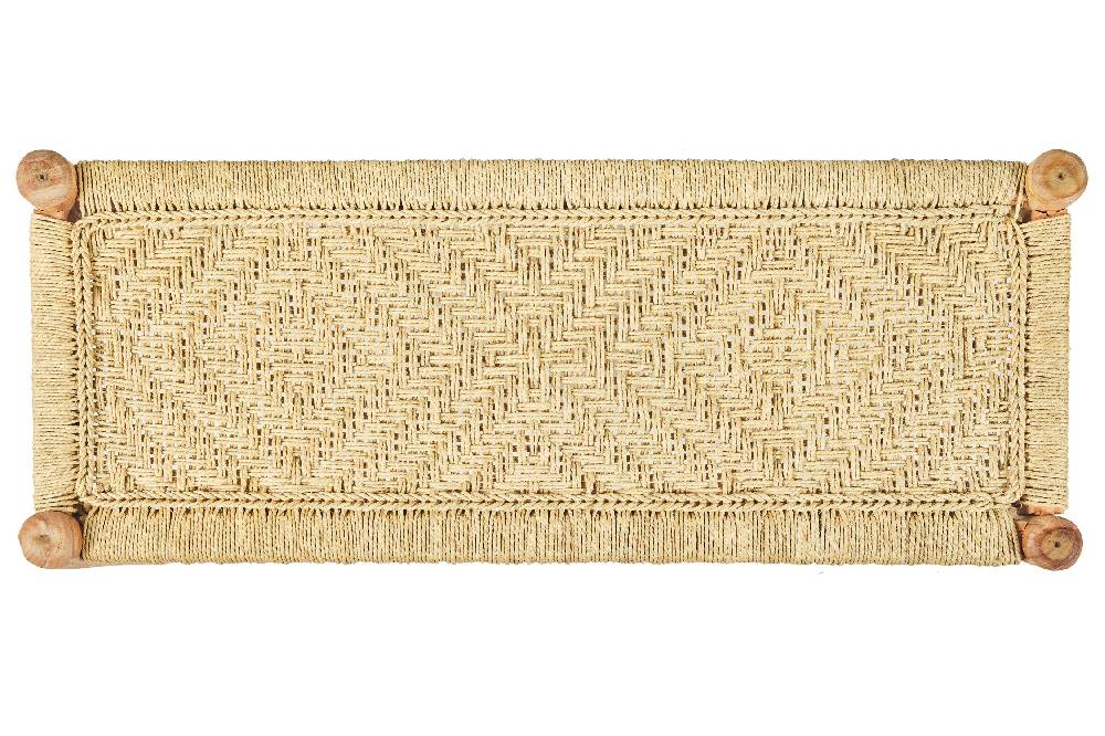 Novità Home Jambe - Panca Corda Color Naturale Online Outlet