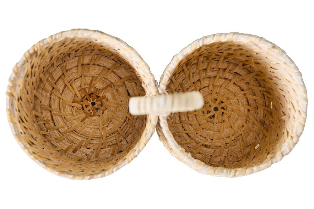 Novità Home Homemade - Cestino Porta Olio Aceto Con Manico Offerte stagionali
