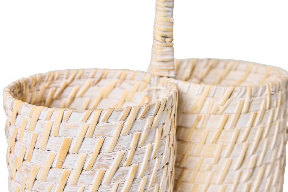 Novità Home Homemade - Cestino Porta Olio Aceto Con Manico Offerte stagionali