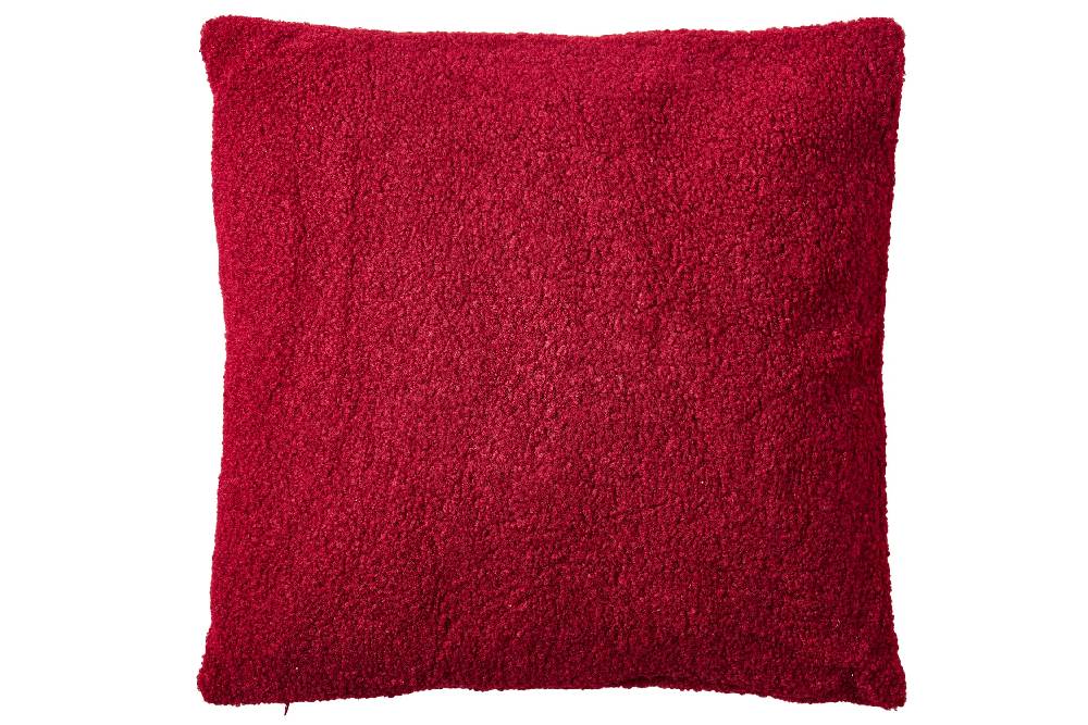 Novità Home Teddy - Cuscino Rosso Soft Touch Offerte giornaliere