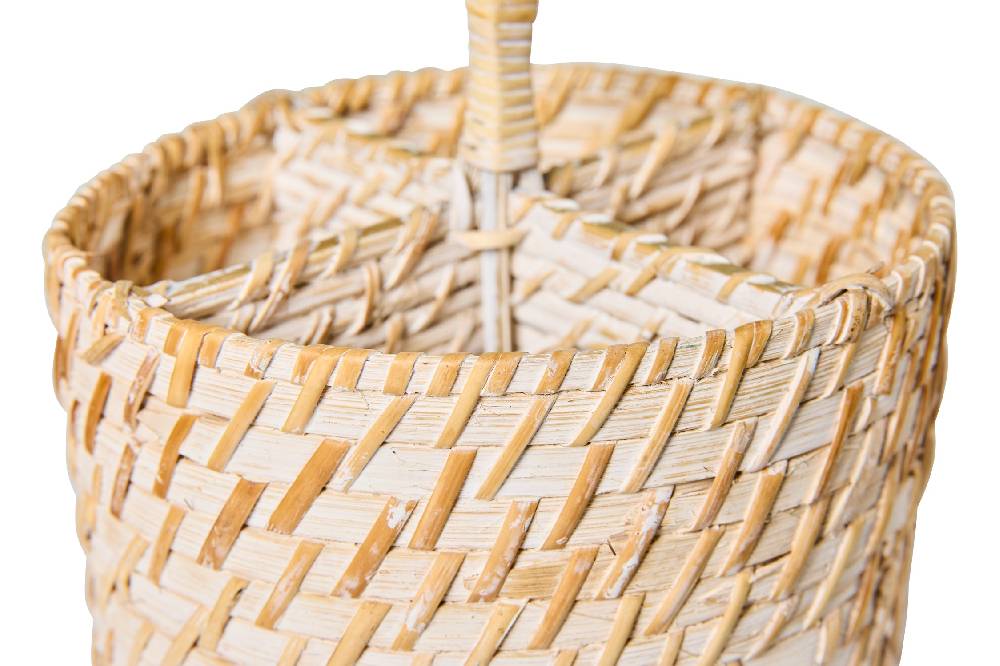 Novità Home Homemade - Cestino Tondo Porta Spezie Con Manico Offerta speciale della fabbrica