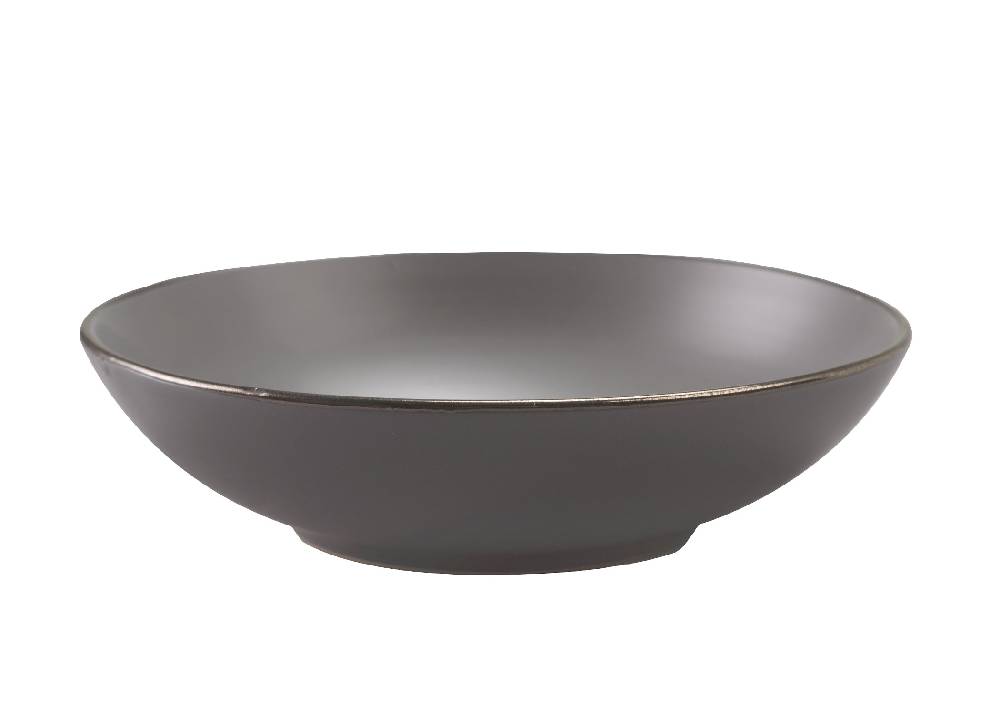 Novità Home Piatto grigio con rimmel marrone Spedizione Gratuita