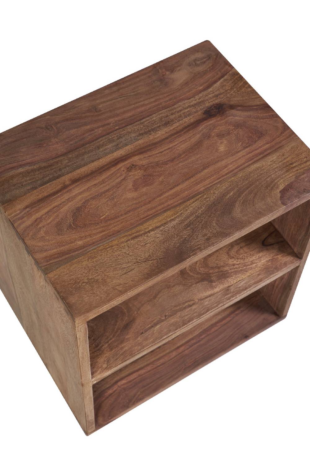 Novità Home Perth - cubo comodino con ripiano in legno naturale Qualità Garantita