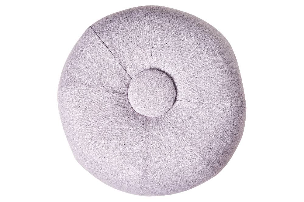 Novità Home Oberon - pouf bicolore grey Outlet