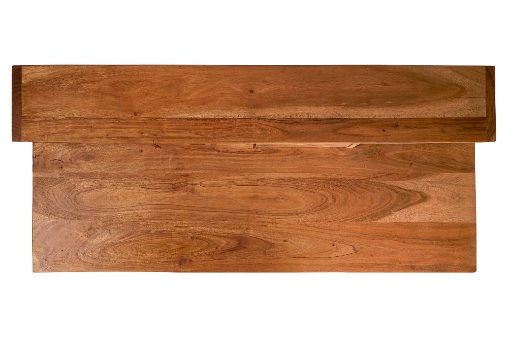 Novità Home Merlbourne - scrivania gambe color acciaio Fornitura limitata