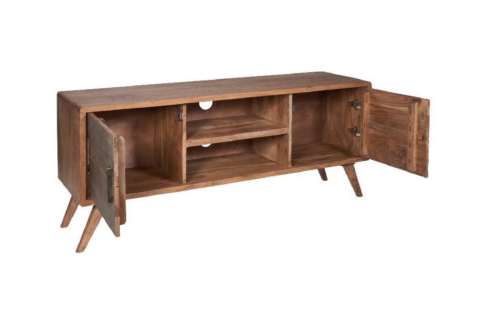 Novità Home Menphis - porta tv con due sportelli in legno Vendite stagionali