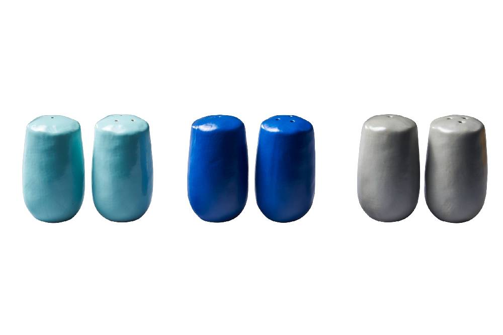 Novità Home Mediterraneo - set sale e pepe - set 1/2 - 6 colori Offerta Pasqua