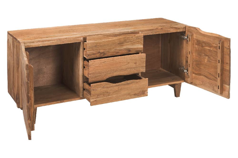 Novità Home Maui - credenza 3 cassetti 2 sportelli Offerta migliore