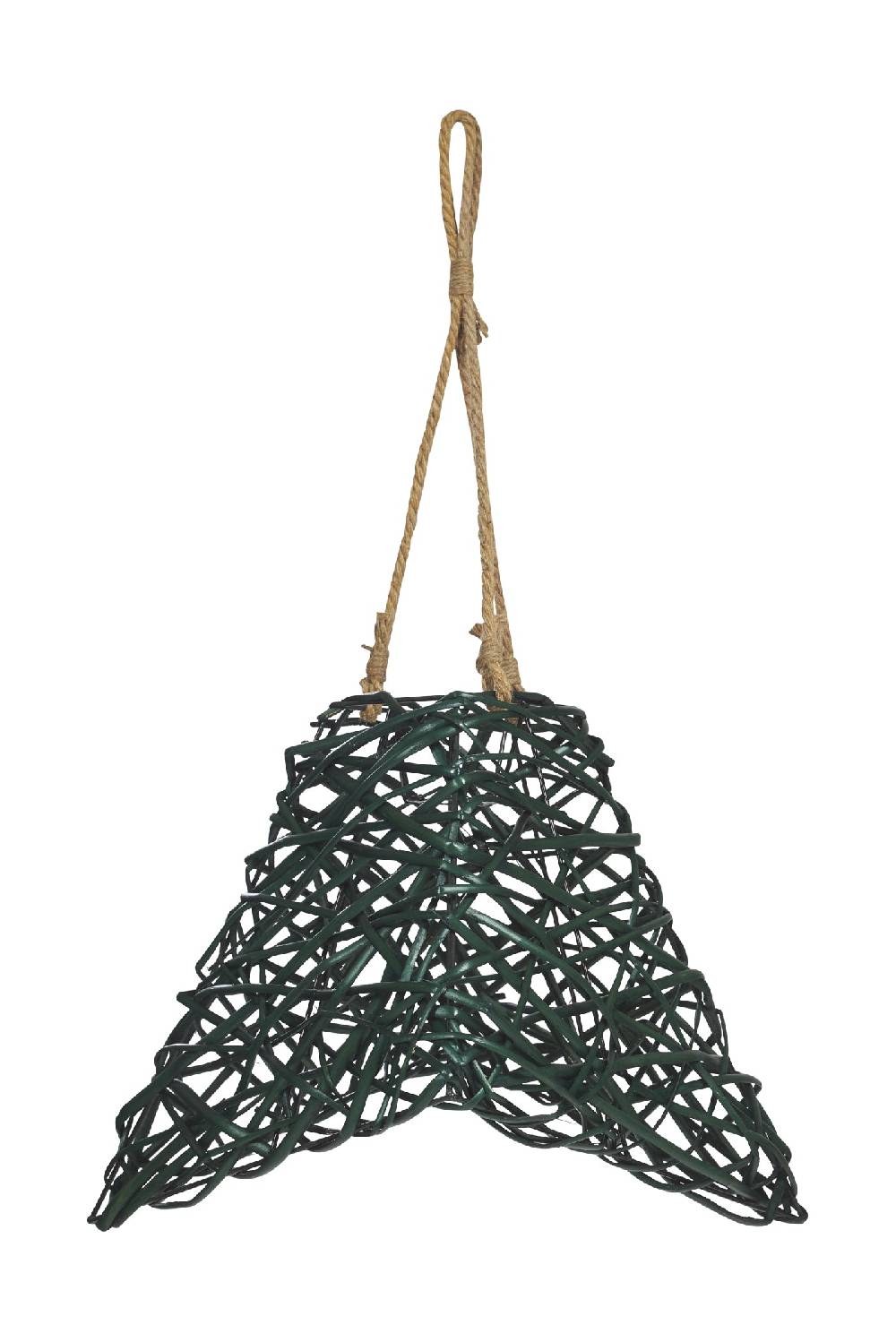 Novità Home Lampadario svasato rattan verde - piccolo Limitato a 3 giorni