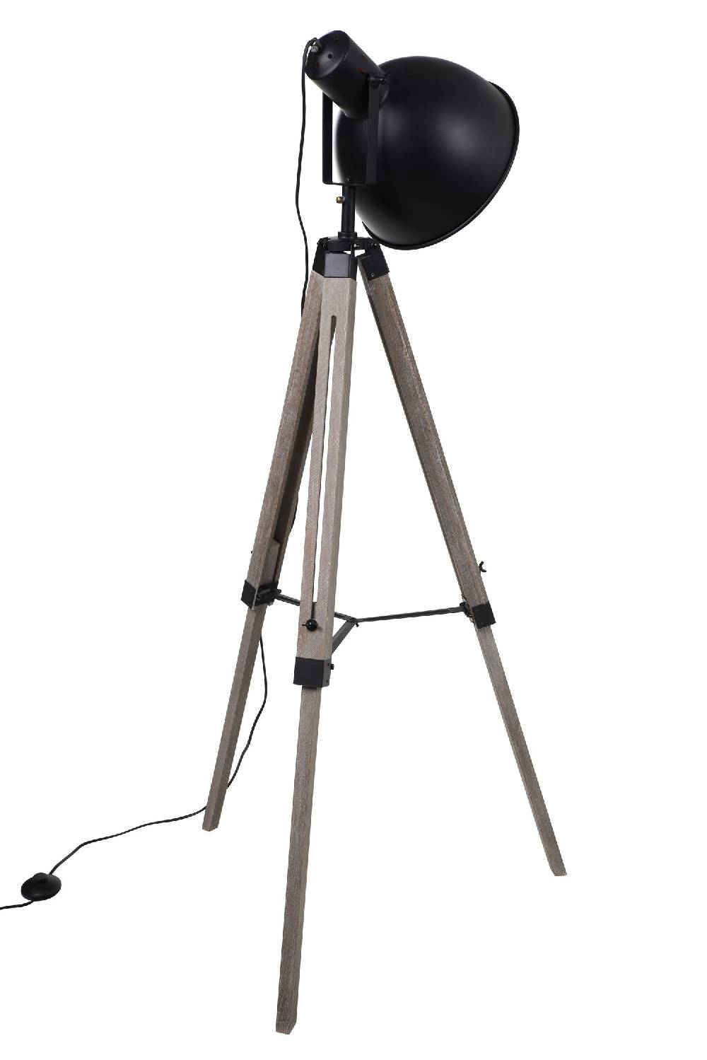 Novità Home Lampada regista da terra con faro color ottone 2025