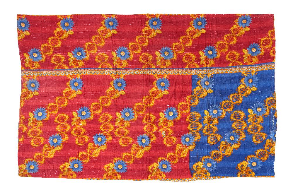 Novità Home Kantha - copriletto originale in cotone - 150x220 - assortiti Nuovo