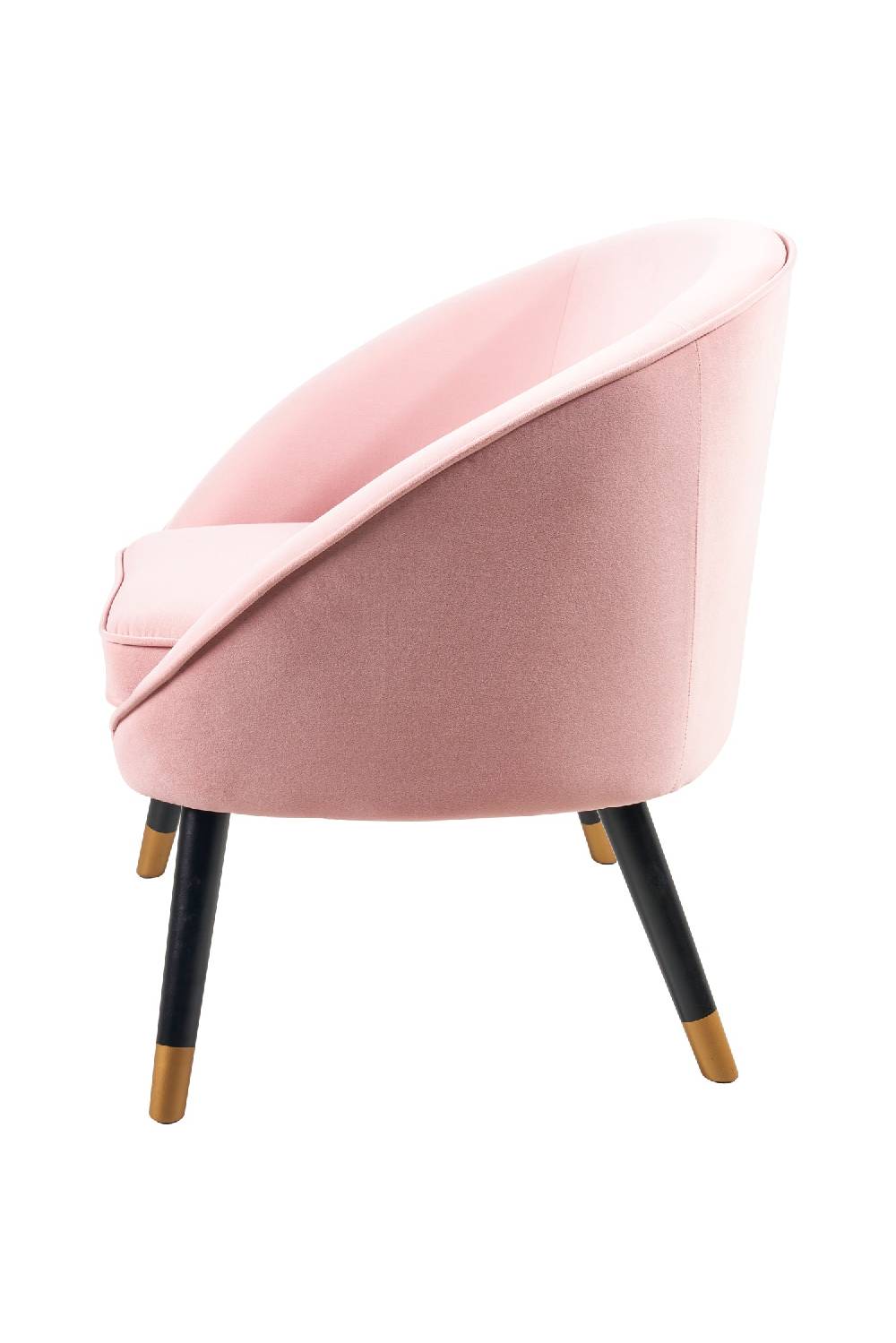 Novità Home Isadora - Poltrona in Legno di Betulla Rosa Pezzi Unici