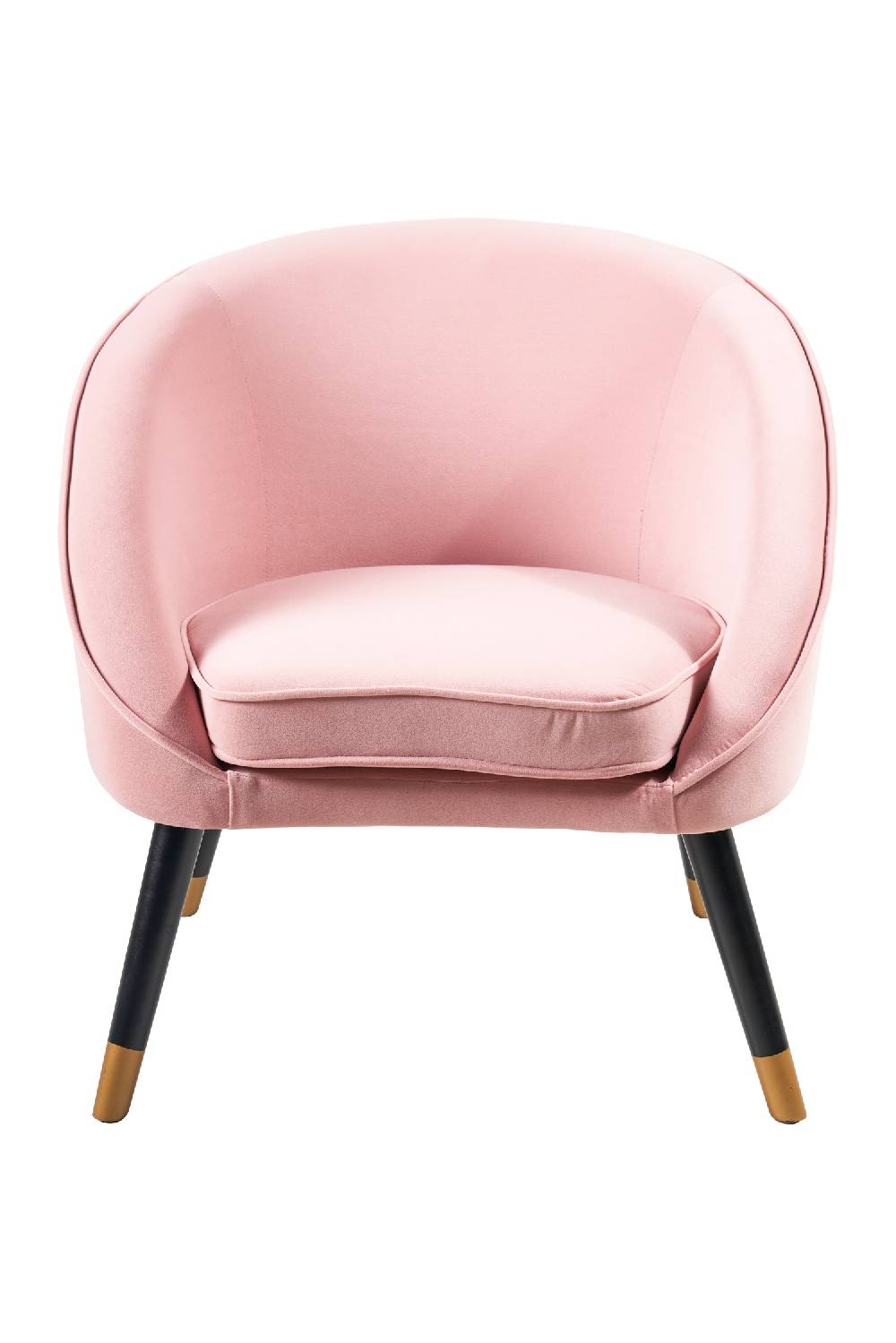 Novità Home Isadora - Poltrona in Legno di Betulla Rosa Pezzi Unici