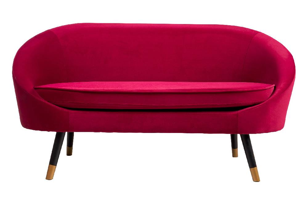 Novità Home Isadora - divano due posti rosso Qualità Garantita
