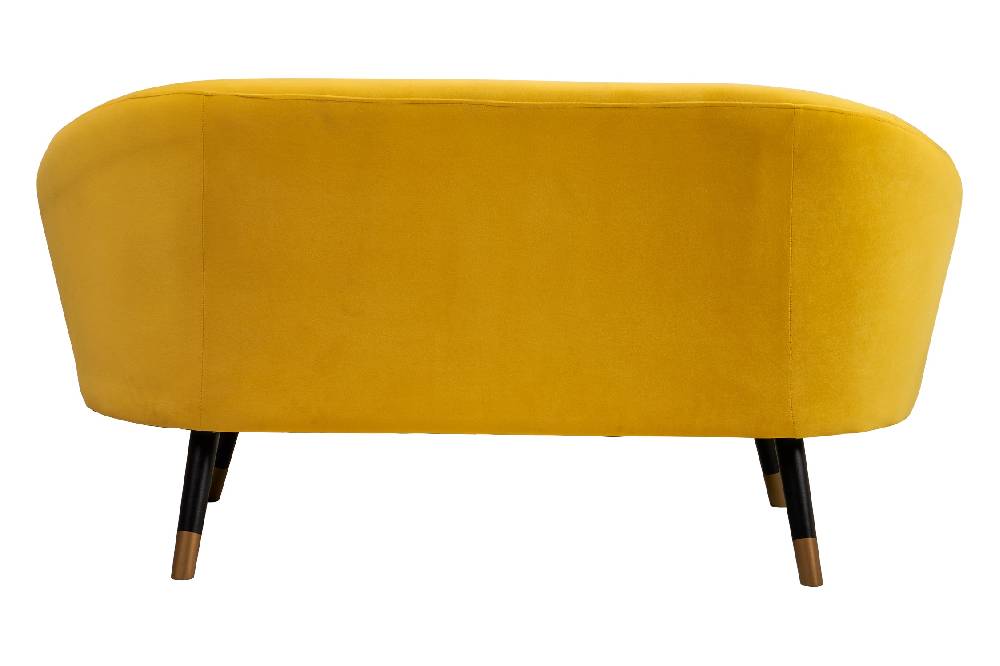 Novità Home Isadora - divano due posti giallo Negozi Online