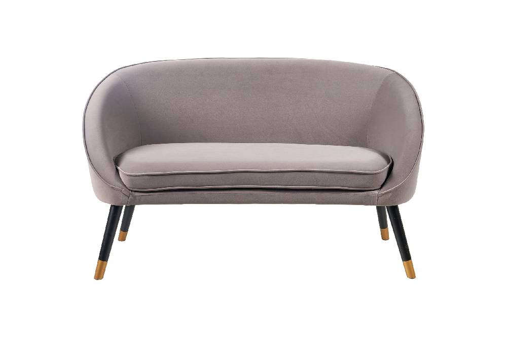 Novità Home Isadora - divanetto 2 posti grigio Consegna Veloce