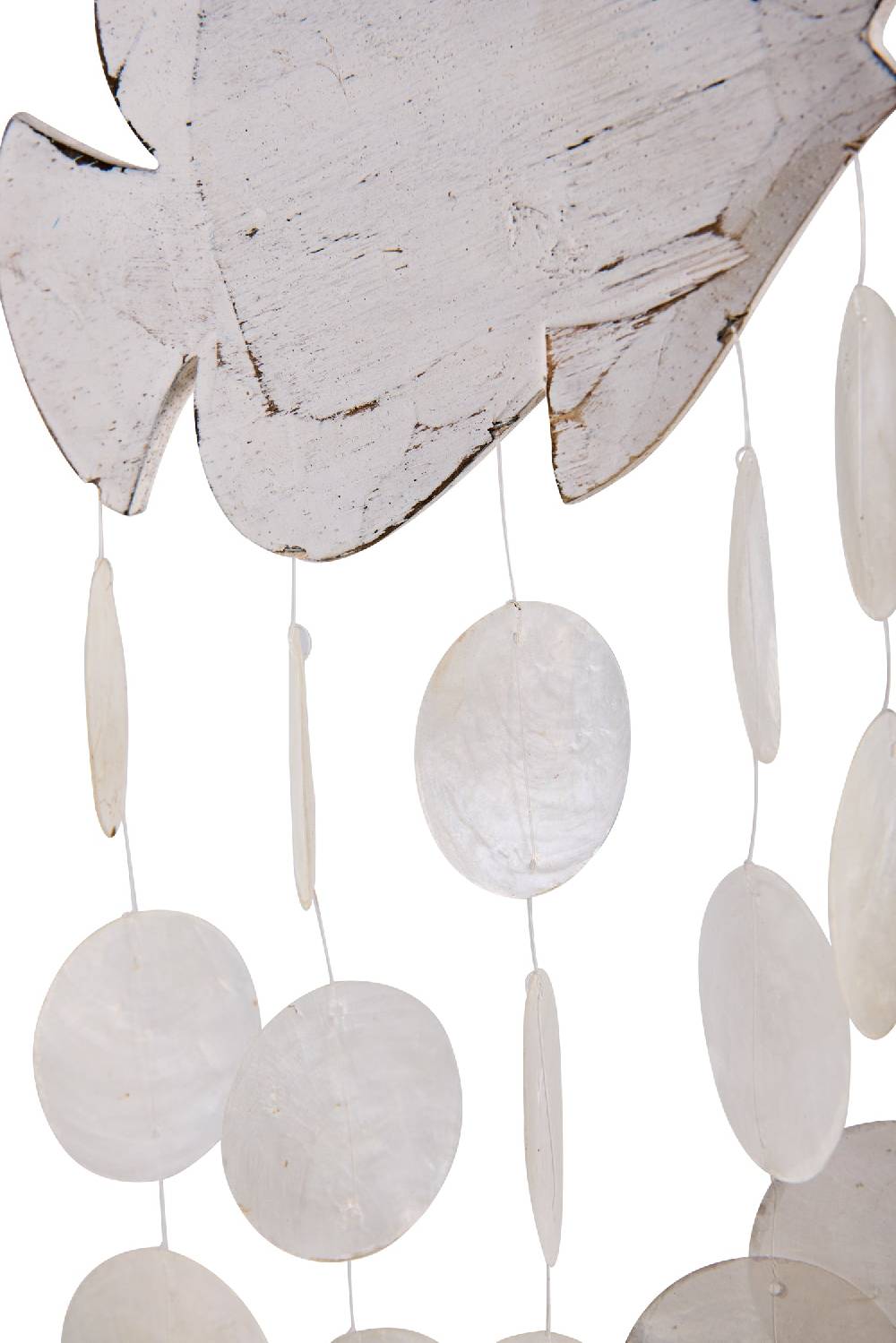 Novità Home Wind Sounds - Pesce Bianco 5 Fili Madreperla Semplice Shopping Online