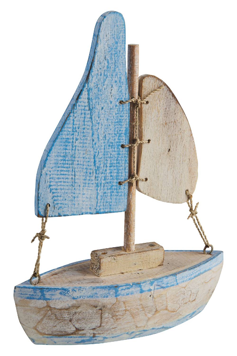 Novità Home Sea - Barchetta Vele In Legno Sottocosto