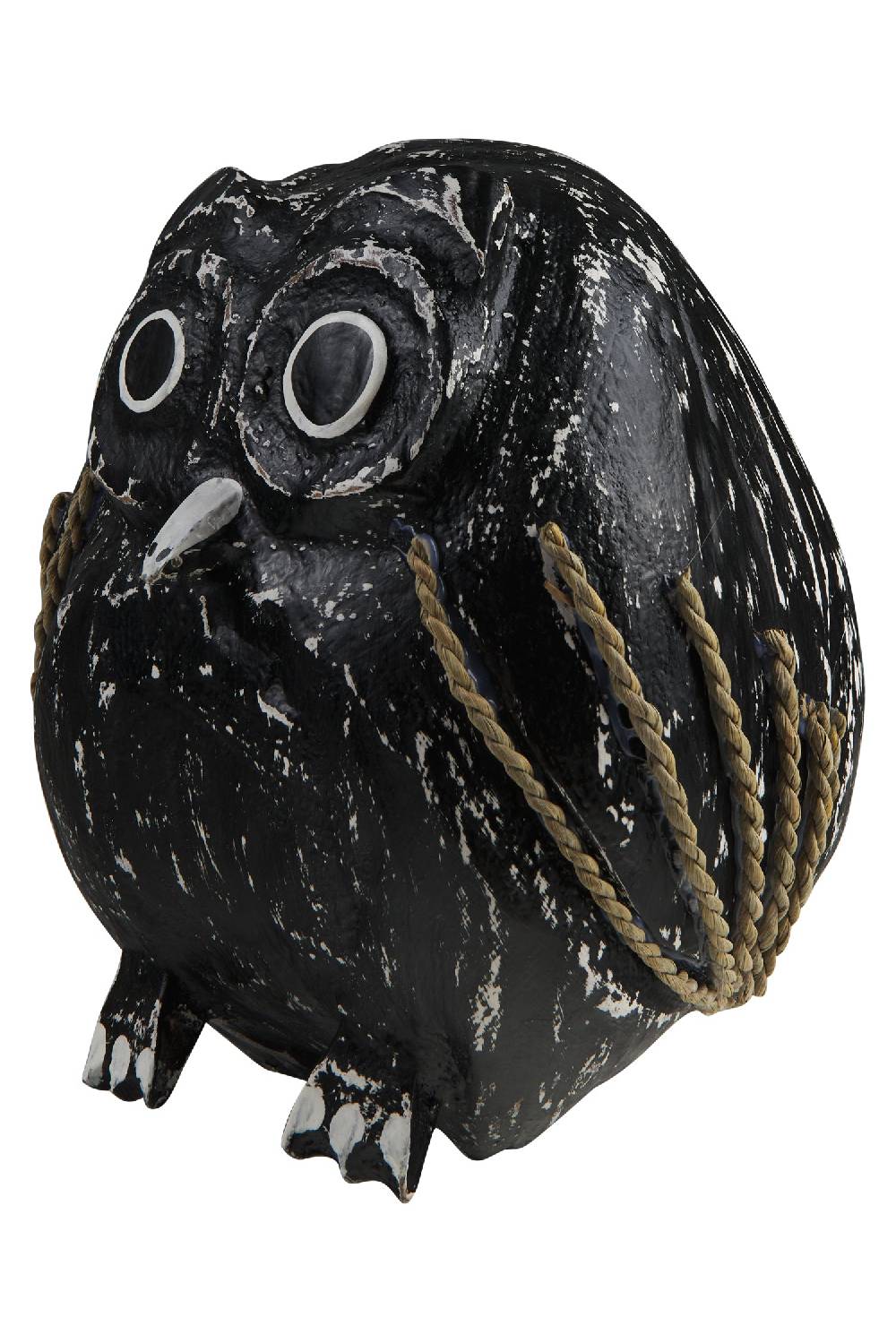 Novità Home Decor - Civetta Cocco Nera Offerta speciale