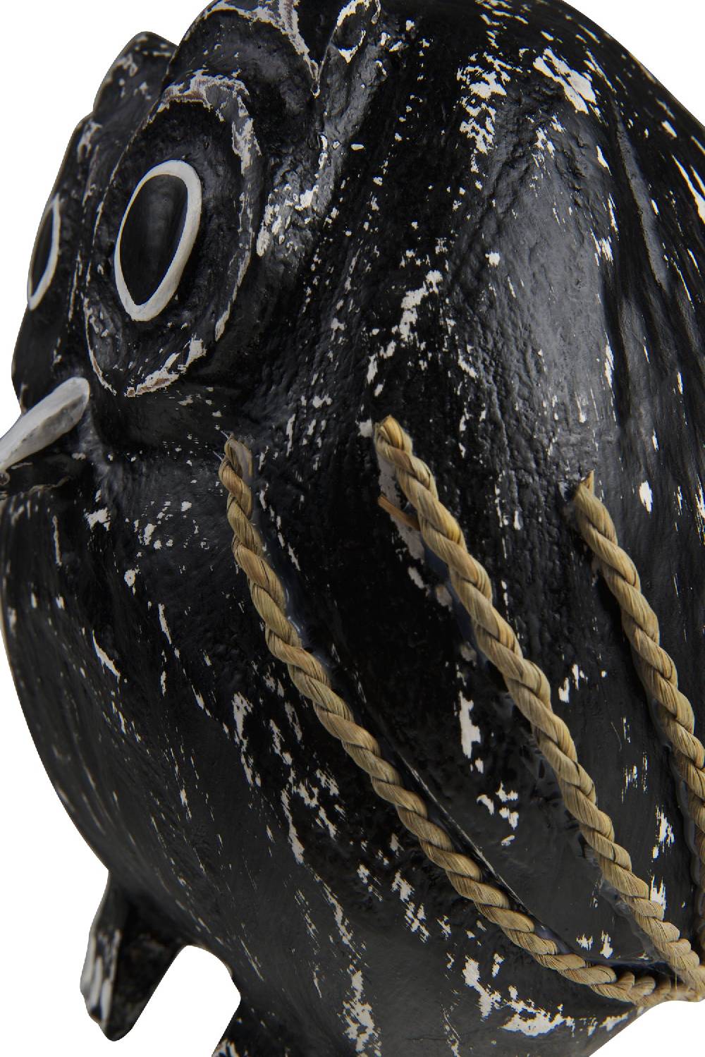 Novità Home Decor - Civetta Cocco Nera Offerta speciale