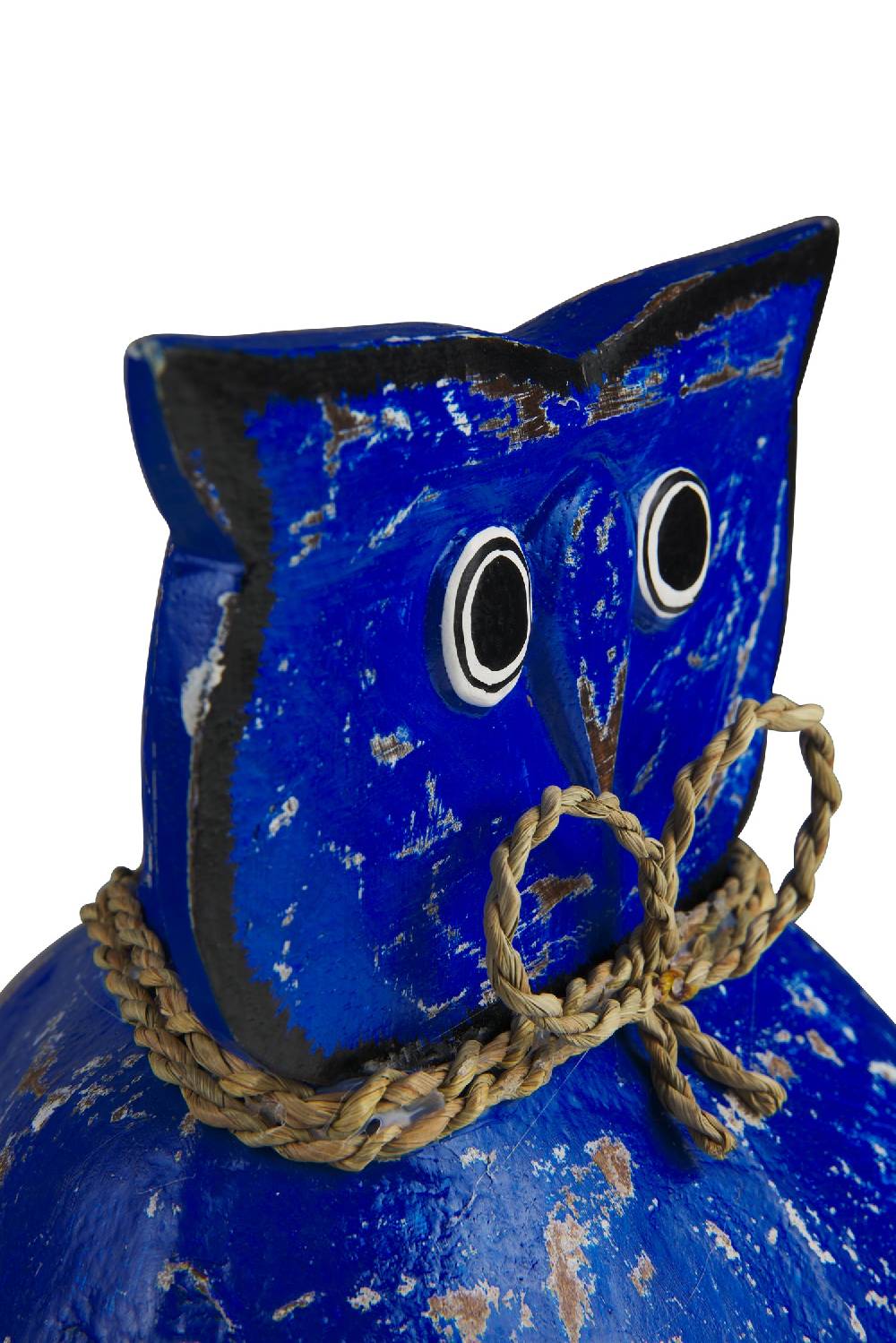 Novità Home Decor - Civetta Ali Aperte Cocco Blue Fornitura limitata