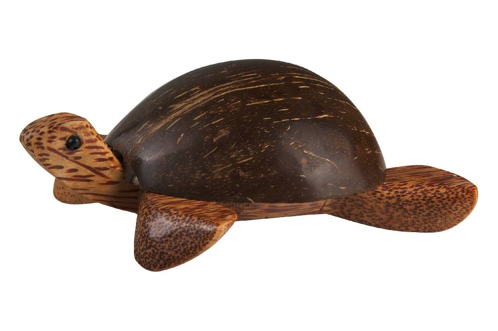 Novità Home Turtle - Porta Tea Light Carapace In Cocco Cyber Monday