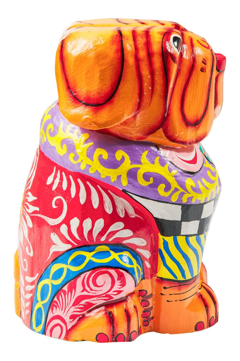 Novità Home Popart -Bulldog Arancio Verde Offerta per la Festa della Mamma