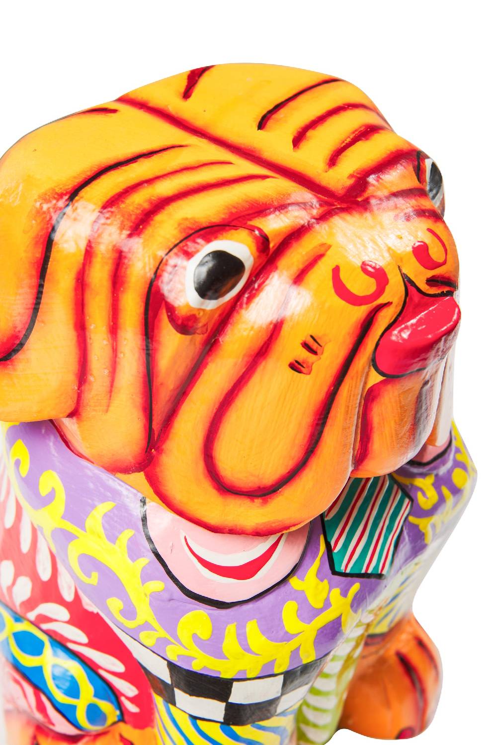 Novità Home Popart -Bulldog Arancio Verde Offerta per la Festa della Mamma
