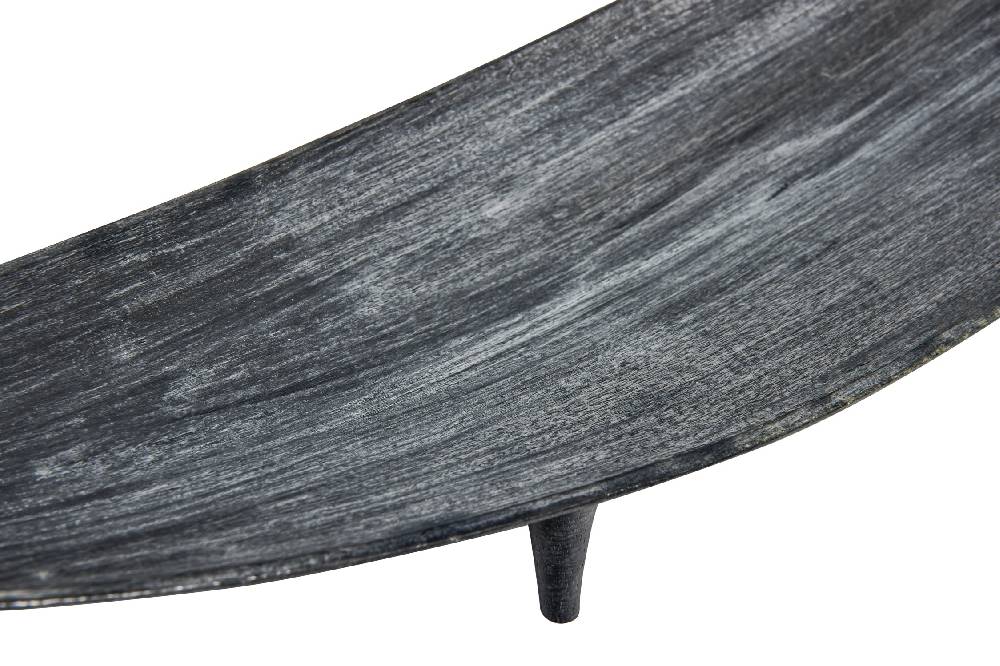 Novità Home Tray - Foglia Di Banano Gray Vendita calda