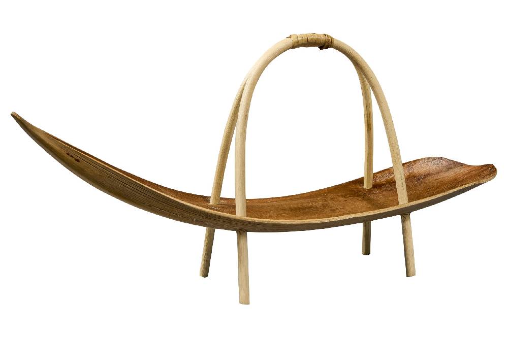 Novità Home Tray - Foglia Di Banano Con Manico Color Naturale Latest fashion