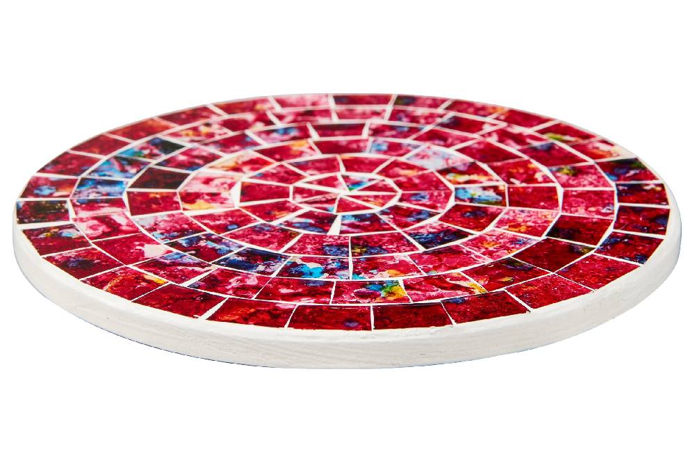 Novità Home Kitcken - Sottopentola Mosaico Tonalita Rosso Lightning offer